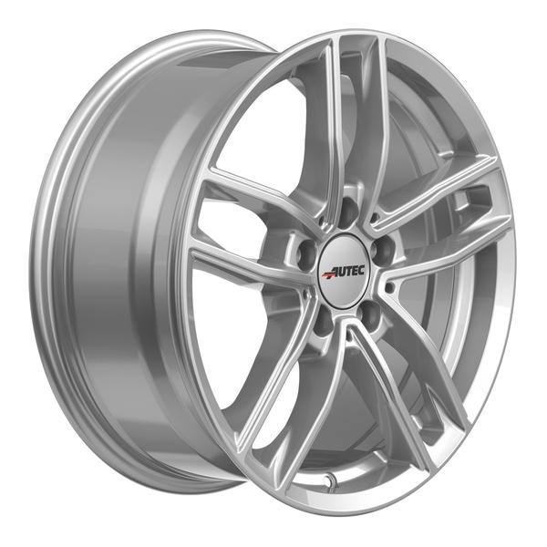 1X Autec TYP MC - Mercador Brillantsilber 7.5Jx18 5X112 ET49-image