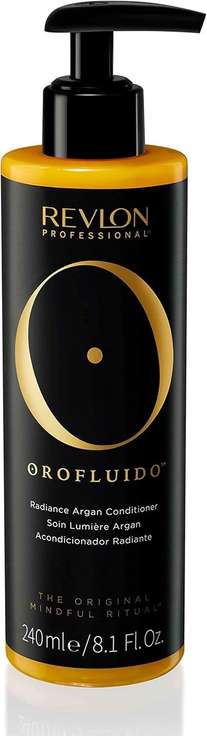 Revlon Orofluido Radiance Argan Conditioner 240ml Smooth Shine Nourishing Hair