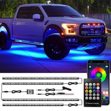Underglow Kit For Car Led Underglow Lights With App And Remote Control 16 M...