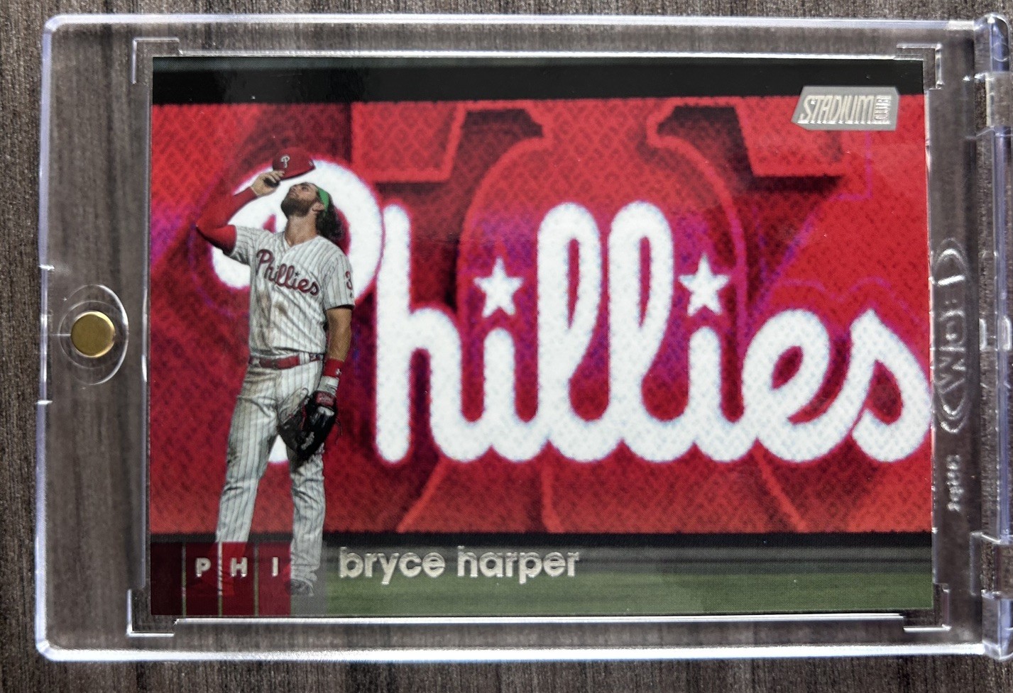 2020 Stadium Club SP SS Rare Image Variation Bryce Harper #30