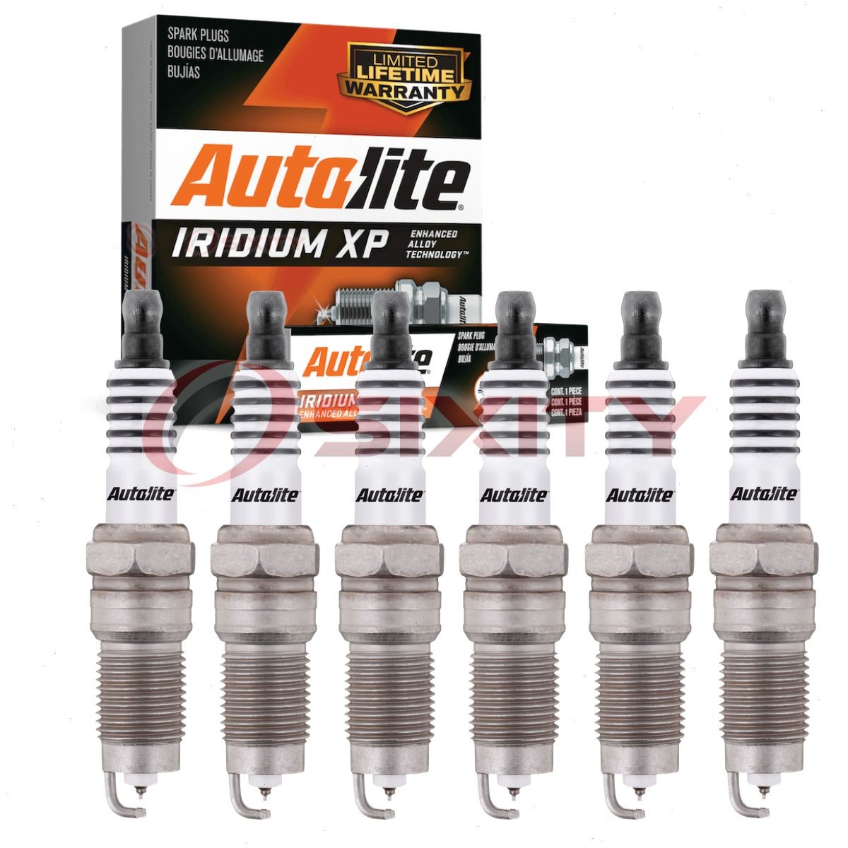 6 pc Autolite Iridium XP XP5145 Spark Plugs for Ignition Secondary zt