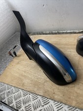 2010-2018 MK1 PEUGEOT 208 PASSENGER SIDE ELECTRIC WING MIRROR BELLE ILE BLUE KGW