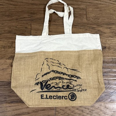 E Leclerc Venice French Grocery Tote Super Market Hypermarket FREE SHIPPING