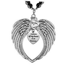 Angel Wings Memorial Car Charm - Angel Wings for Mother's Day - Sympathy
