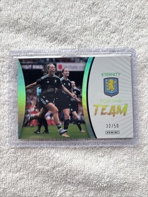2025/26 Panini WSL Eternity For The Team Aston Villa Green Parallel 32/50