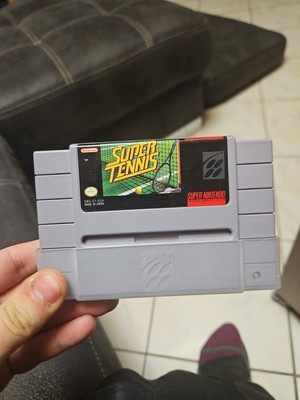 Super Tennis SNES Amerikanische Version Ohne Verpackung Und Anleitung