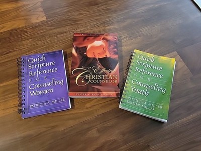 Christian Counseling Reference Bundle Lot Of 3 #b5b