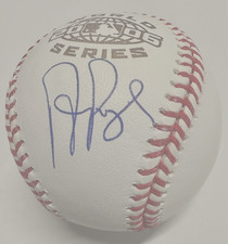 Cardinals Albert Pujols Signed 2006 World Series Baseball Beckett BAS Witnessed