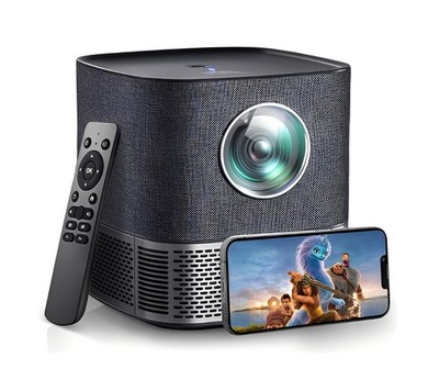 Mini Projector 1080P Portable Projector, Compatible with iOS/Android/ Windows/TV