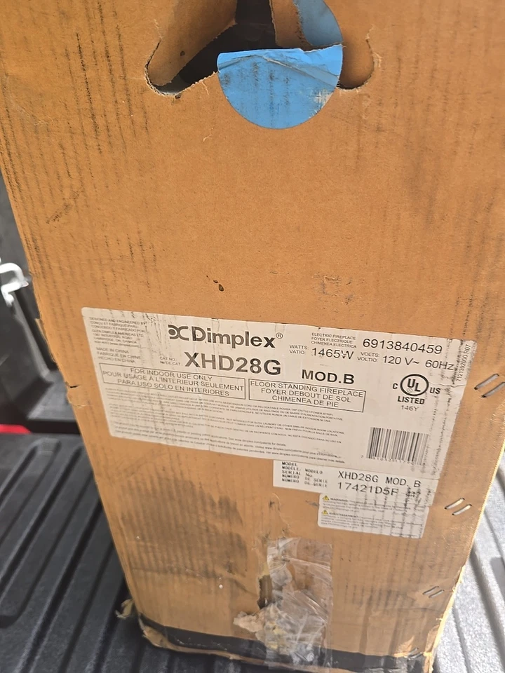 Dimplex 28» мульти огонь XHD топка, стекло Ember кровать, XHD28G новый камин - Изображение 2 из 4