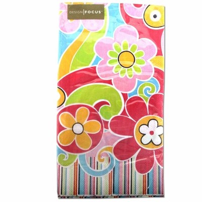 FOCUS Guest Towels, 20-Pack (Gradient x Flower 2)