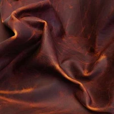 Rustic Copper Cowboy Oil Tan Leather Sheets Sold by Springfield Leather Company