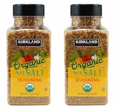 2 PACK - Kirkland Signature No Salt Seasoning USDA Organic, 14.5 Ounce