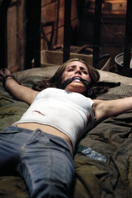 ELIZA DUSHKU 24x36 inch Poster TIED UP WRONG TURN
