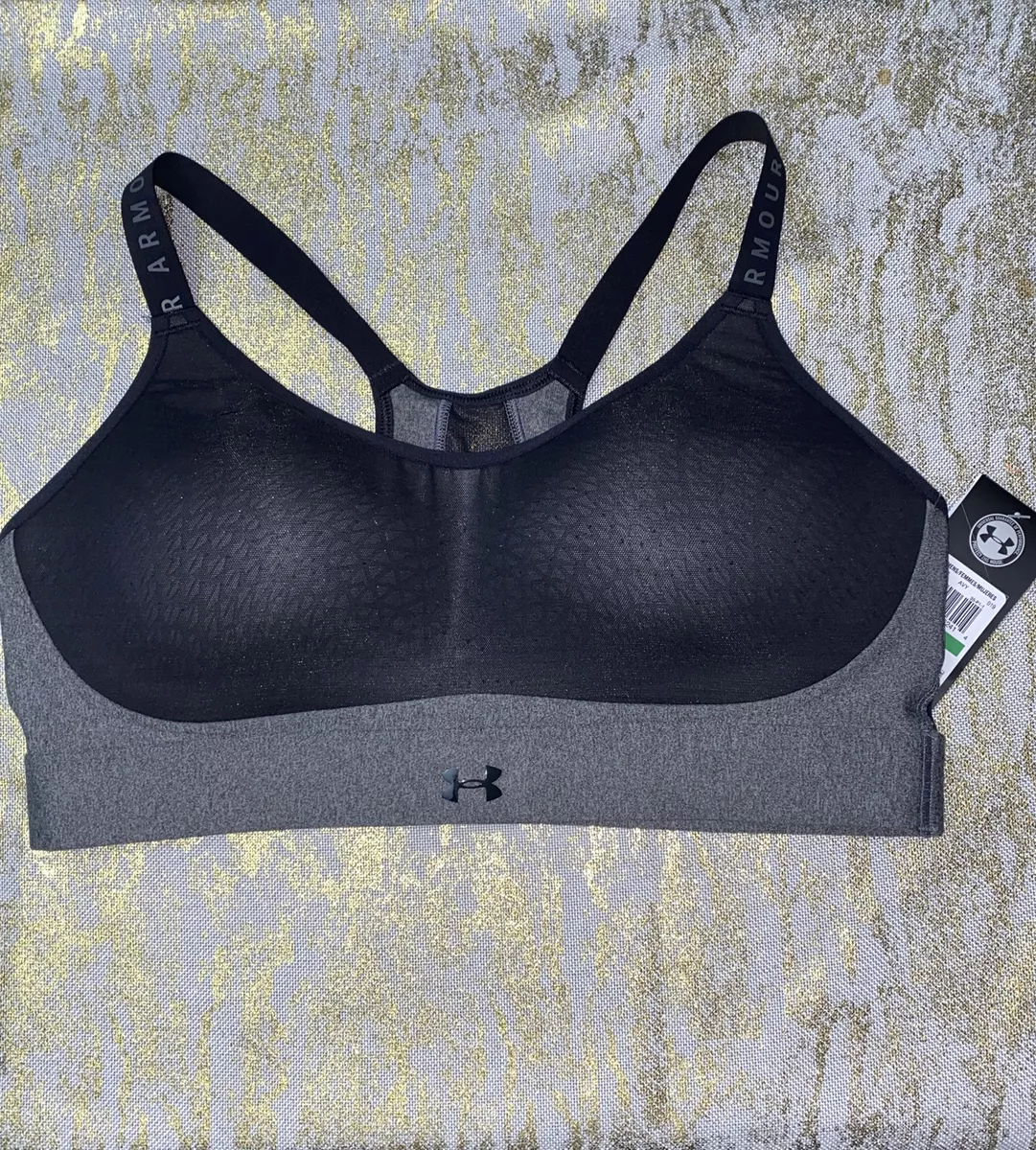 Under Armour WOMEN UA Infinity Sports Bra XSMALL Light Support Molded Cups CUTE