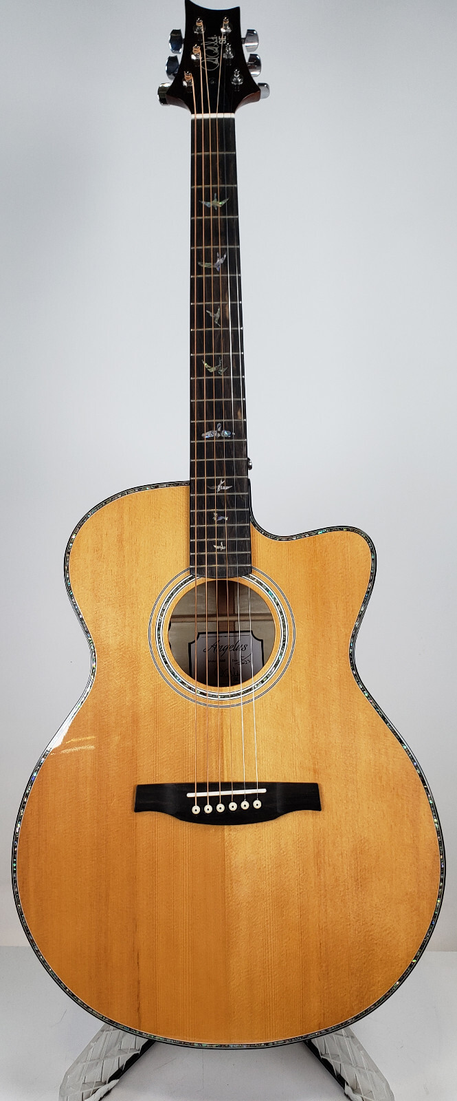 PRS SE A50 Angelus AcousticElectric Guitar Black Gold Loose Body Brace eBay