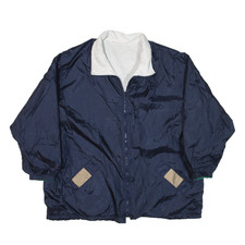 Elan Reversible Jacket Blue Nylon Womens 2xl