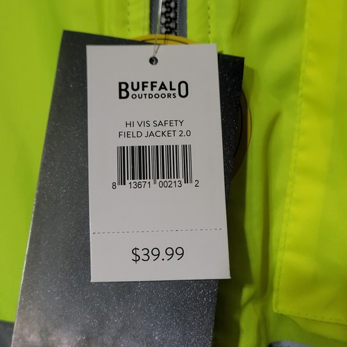 Buffalo Outdoors Workwear Class 2 Hi Visibility Winter Jacket Various Sizes - Picture 18 of 27