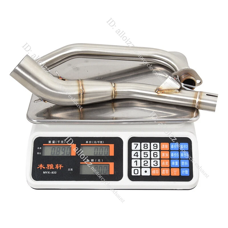 For HONDA MSX125 SF GROM125 2021-2023 Motorcycle Exhaust System Front Link Pipe - Image 2 of 4