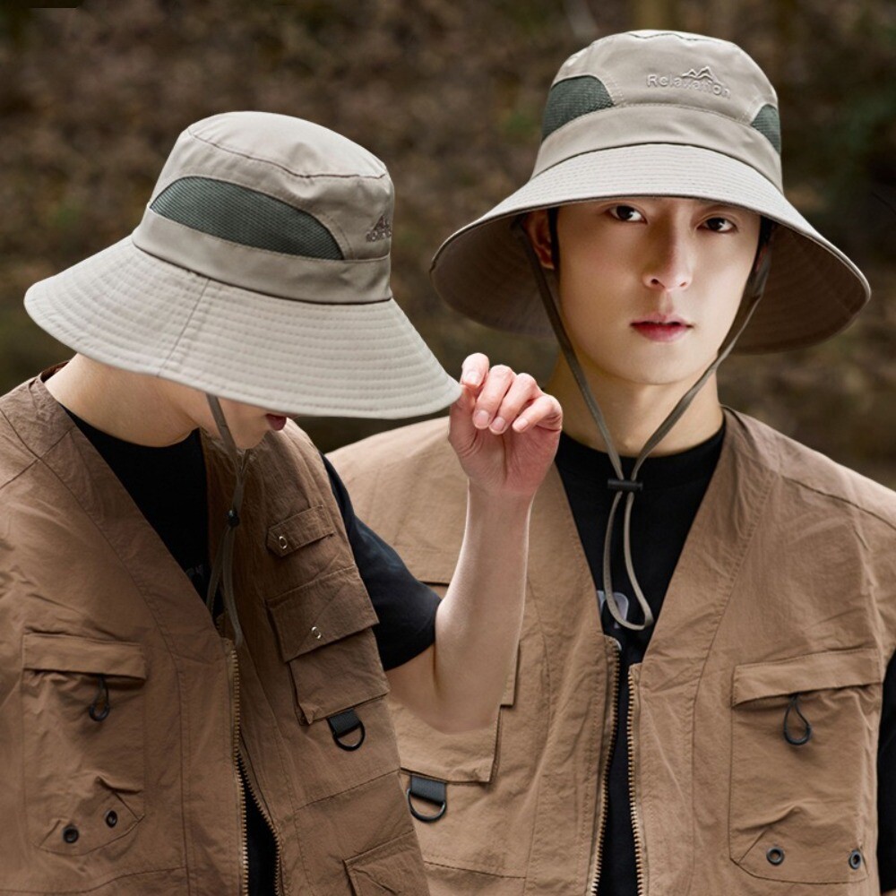 APL Cappello Secchio Regolabile Antisole Spiaggia Cappello Nuovo Protezione Solare Cappello Regalo