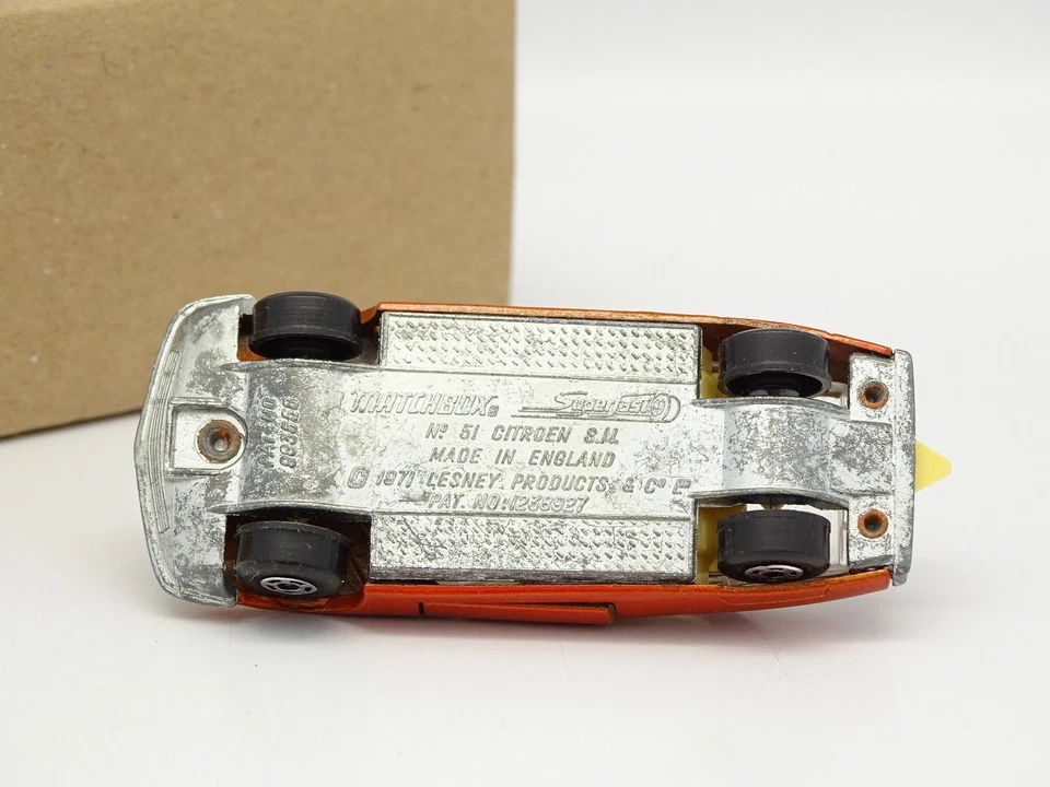 Matchbox Superfast 1/60 - Citroen SM - Photo 3/3