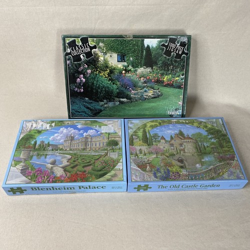 Lote de 15 rompecabezas 200 500 1000 piezas regalo de Navidad hobby sin marcar - Imagen 11 de 24