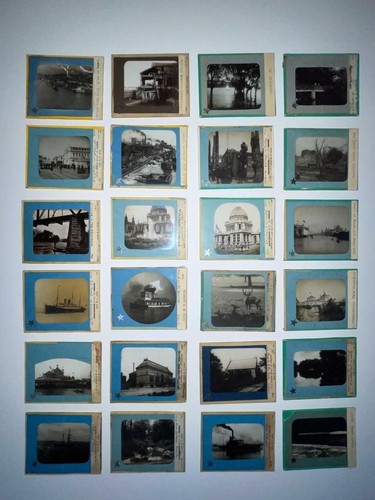 Robert Baine24 Original Glass Slide Photographs19th C. - Picture 2 of 4