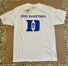 Ncaa Duke University Stores Blue Devils Basketball White T-Shirt Medium Nwt