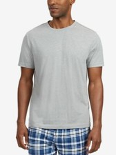  54 Nautica Mens Woven Pajama Flannel Gray Nightshirt Sleepwear Lounge Size L