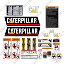 Fits Caterpillar GC45K Decal Kit Forklift Safety - With Warning Stickers