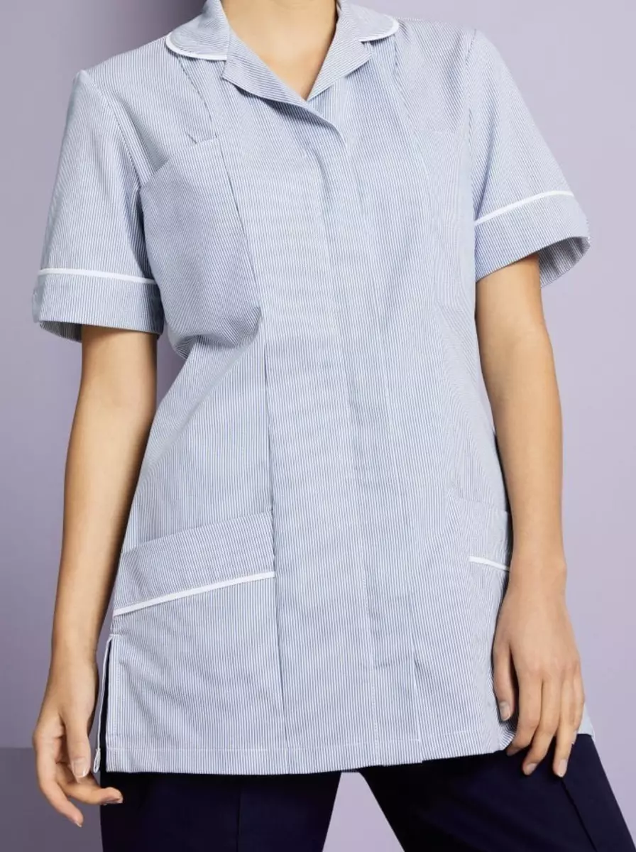 Striped hotsell scrub top