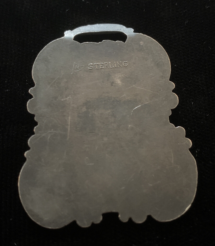 STERLING SILVER LUGGAGE TAG eBay