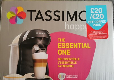 Tassimo TAS1007GB Tassimo Happy Kaffeevollautomat - Creme