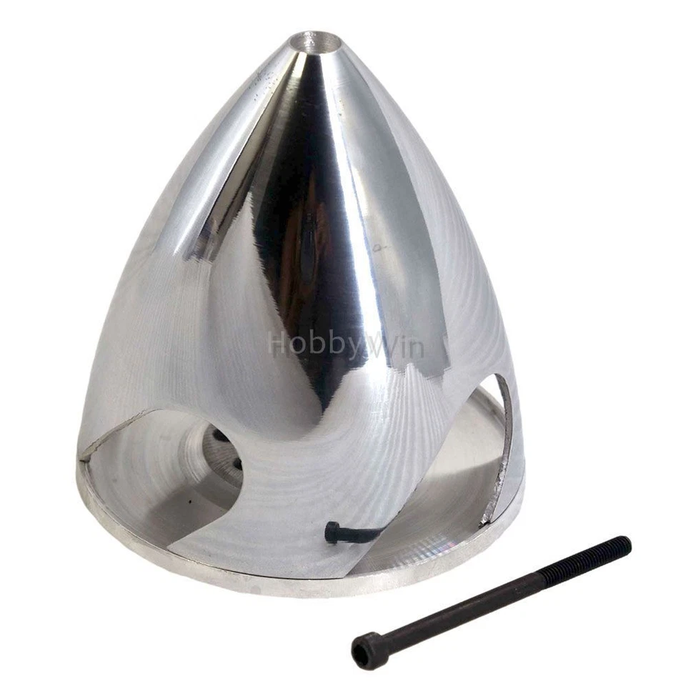 4 Bladed 3.5in /89mm Aluminum Spinner for 10mm shaft DLE gas engine RC Airplane - Image 2 of 4