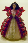 1997 Holiday Barbie Hallmark Ornament #5 Red Dress With Ribbons for Mattel — photo 1