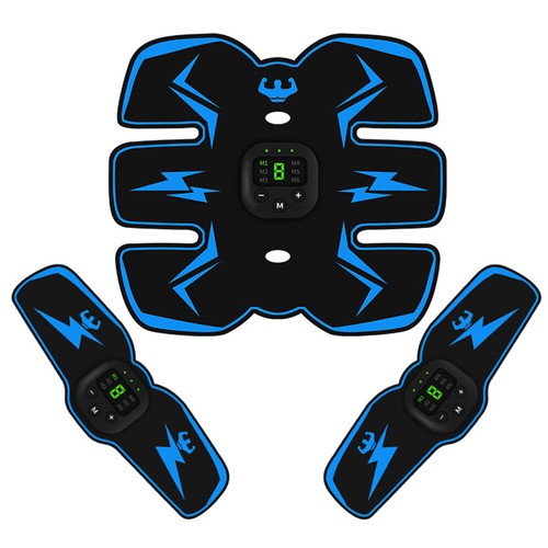 EMS Stomach Muscle Trainer Abdominal Muscle Stimulator Electric Fitness Wireless - Picture 8 of 17