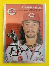 2023 Topps Chrome Platinum Prism Refractor #252 Jonathan India - Reds