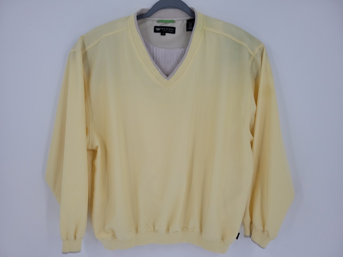 Sleeve Men's V Neck Golf Pullover Windbreaker FootJoy Jackets