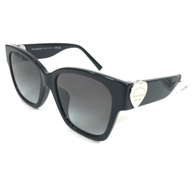 Tiffany & Co. Sunglasses TF4216-F 8001/3C Shiny Black Silver Tiffany & Co. Sunglasses TF4216-F 8001/3C Shiny Black Silver