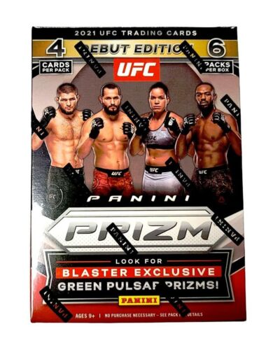 Panini Prizm 2021 UFC Debut Edition Blaster Box (24 Cards) - Picture 1 of 1