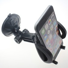 Car Mount Dash Windshield Holder Cradle Swivel Dock Suction for Smartphones
