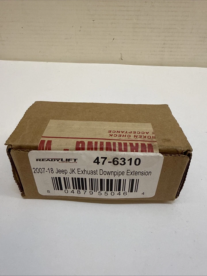 Kit de extensión de escape ReadyLift, para Jeep Wrangler JK 12-18 4x4; 47-6310 Foto 2 de 3