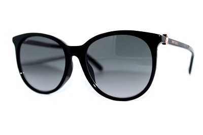 NEW JIMMY CHOO ILANA/F/SK 26S9O BLACK AUTHENTIC SUNGLASSES FRAMES 57MM