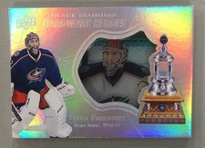 Sergei Bobrovsky 2018-19 Upper Deck Black Diamond Hardware Heroes /99