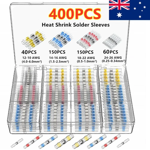 1000PCS Heat Shrink Waterproof Solder Stick Seal Sleeve Wire Connectors Terminal - Picture 27 of 30
