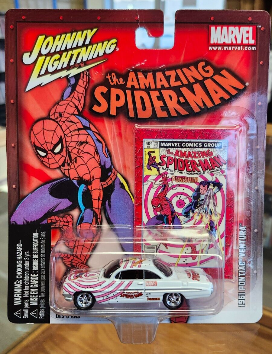 Johnny Lightning Marvel The Amazing Spider-Man 1961 Pontiac