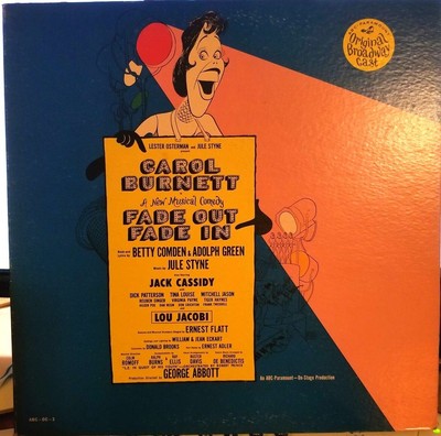 Fade Out - Fade In ~ 1964 ABC-Paramount OC LP ~ Carol Burnett, Jack Cassidy