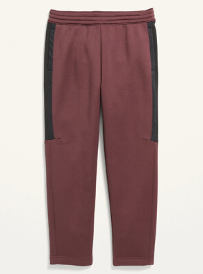 Old Navy Boys Color Block Techie Fleece Tapered Sweatpants Pants