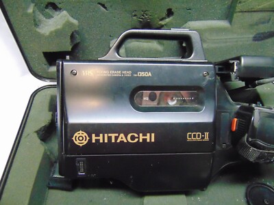 Hitachi CCD-II VHS camera recorder VM-1350A Integrated camera