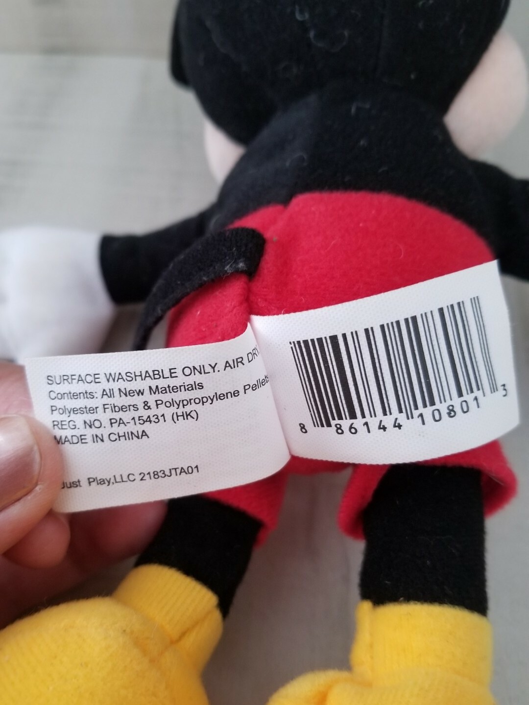 Disney Mickey Mouse Mini Bean Bag Plush Stuff Toy 9 Standing Age 2 For Sale Online Ebay